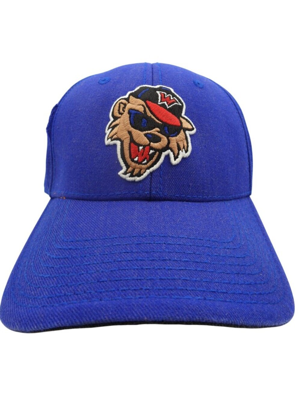 Washington Wild Things Hat Cap Fitted Size 7 1/2 Frontier League  The Game Pro